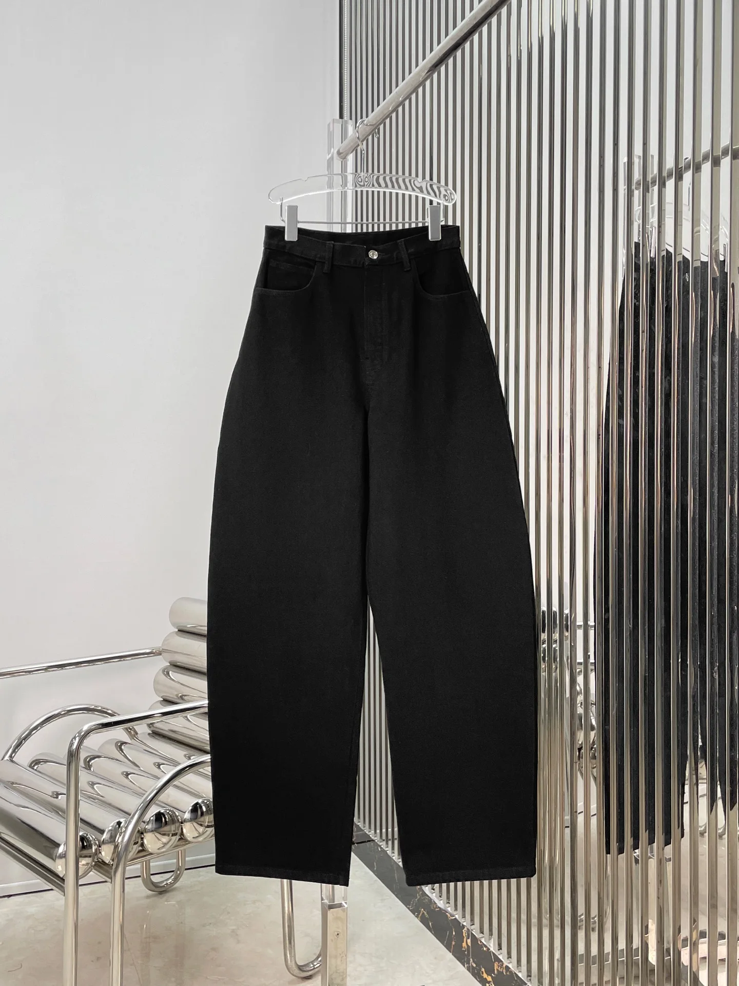 

Slimming Casual Bla Samurai Jeans Pants Faionable Versatile Long Knife Design Ladies' Denim Trousers Spring 2026
