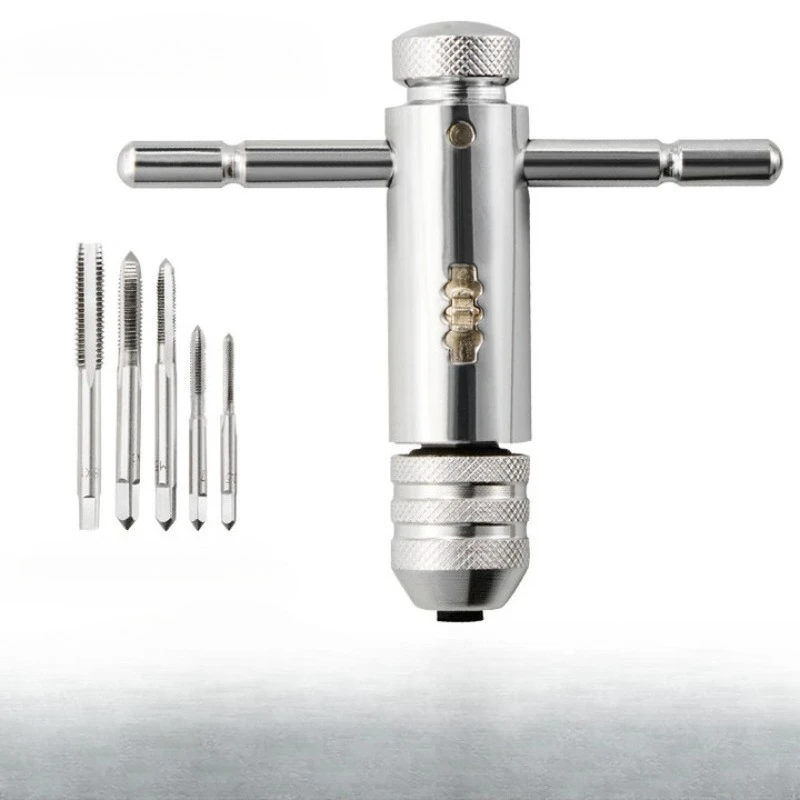 

T-Tap Tapping Set Manual Tap Hinge Hand Tapping Screw Thread Repair M3~ M8