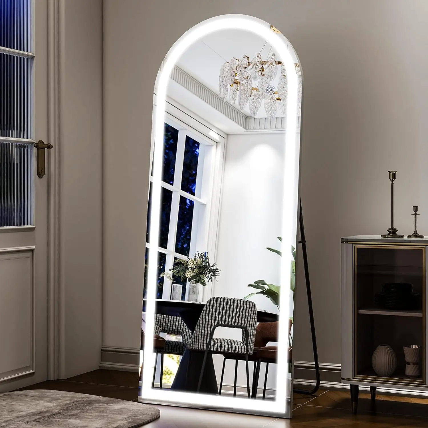 Full Length Mirror with LED Lights, 68