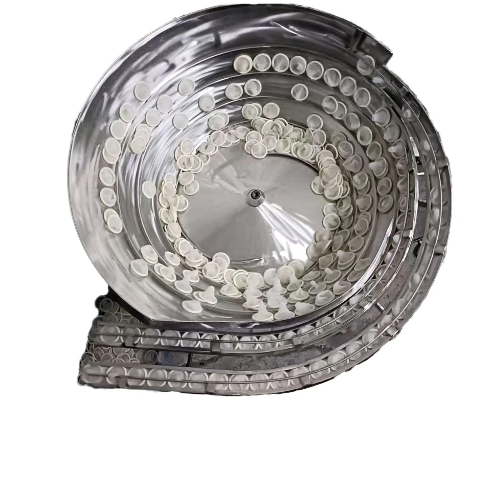 CYBFD Automatic Vibrating Plate Feeder Hopper Turntable Customized Non-Standard Hardware Stainless Steel 100PCS/min Discharge
