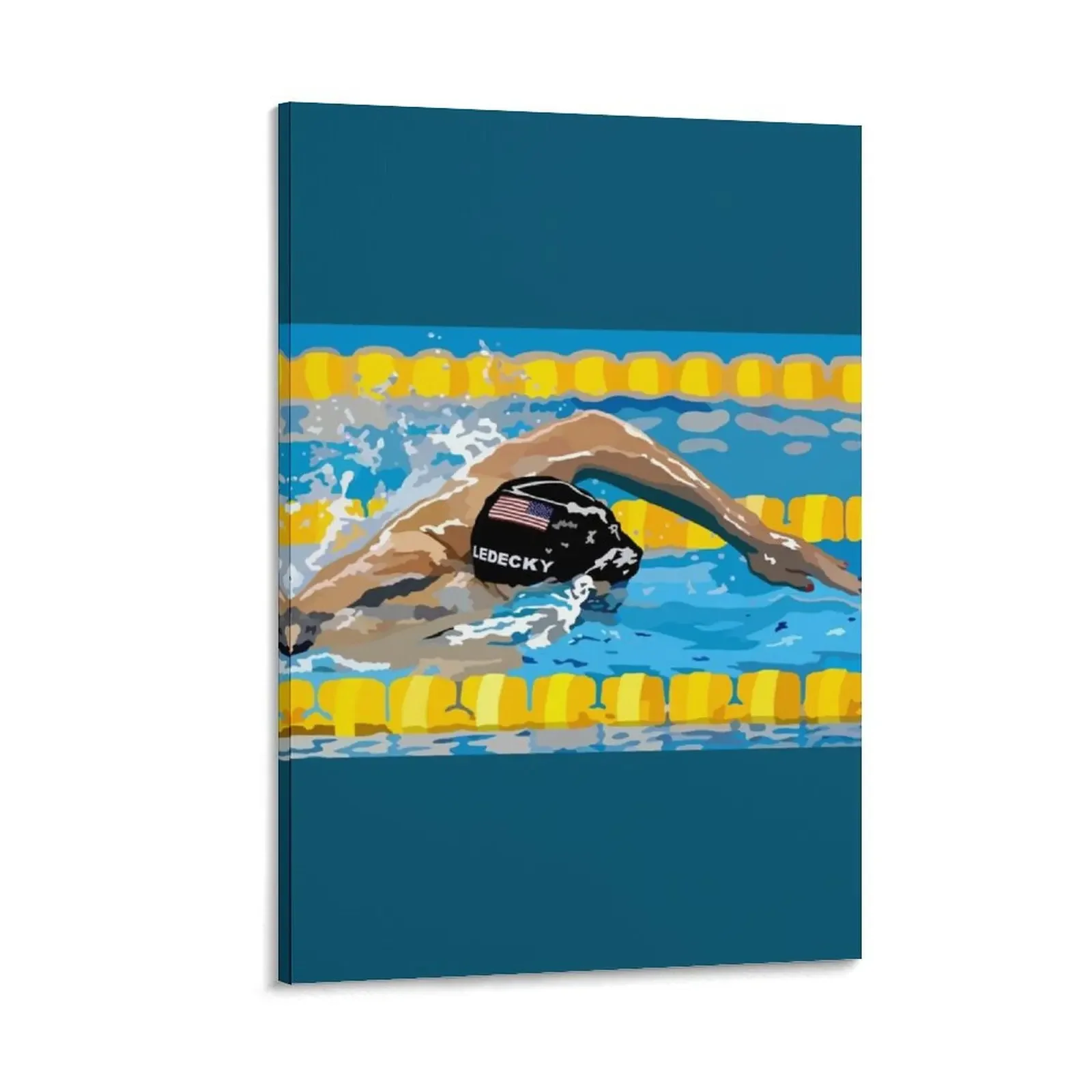 

Katie Ledecky Canvas Painting anime wallpapers home decor Paintings on the wall