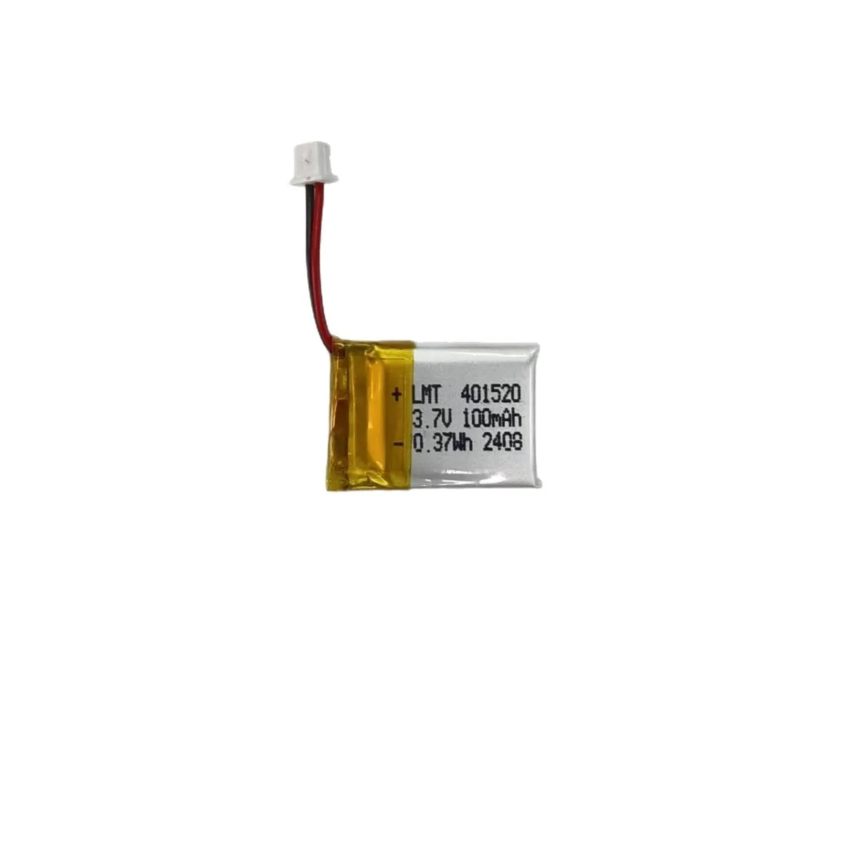 Buy More Will Cheap 401520 100mAh LMT Polymer Lithium Battery With Protective Plate, Sufficient Capacity