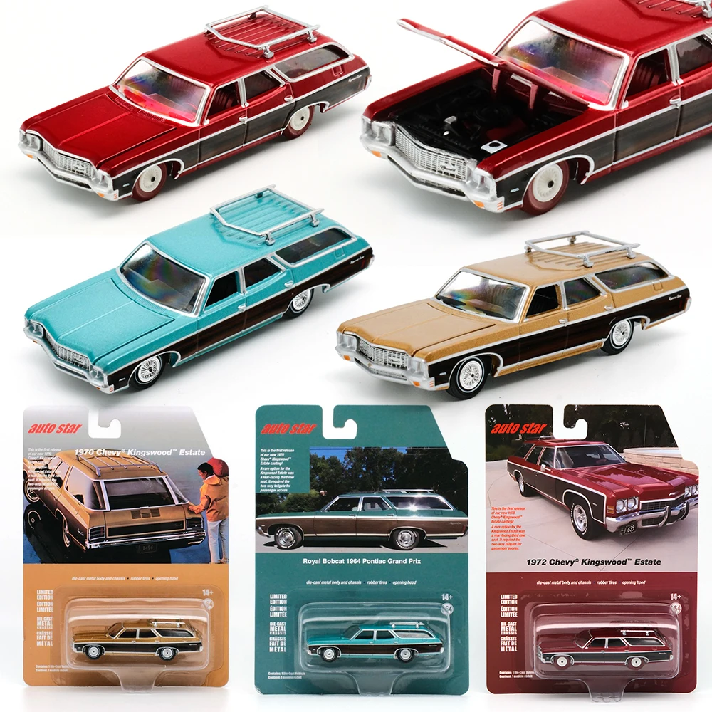

Модель автомобиля Star 1/64, модель автомобиля из сплава 1973, 73, CHEVY, CHEVROLET CAPRICE, универсальное оборудование, масштаб 1:64, модель Литая автомобиля, версия автомобиля, детская игрушка