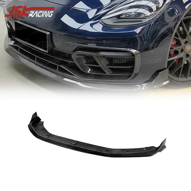 

Сухой карбоновый передний спойлер для Porsche Panamera 971 2017-2023 годов, улучшенная версия в стиле PT.