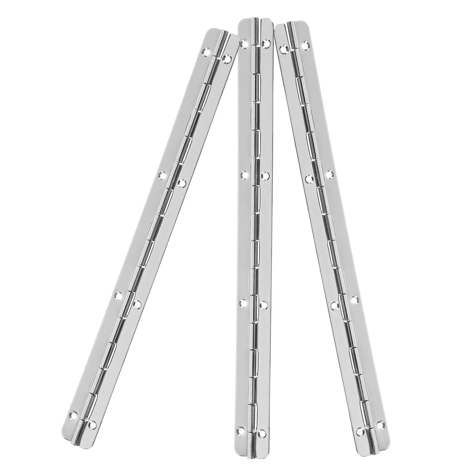 

3Pcs Long Piano Hinges Heavy Duty Iron Cabinet Hinges Anti Rust Box Hinges For Folding Tables Shed Hinges Mini Hinges