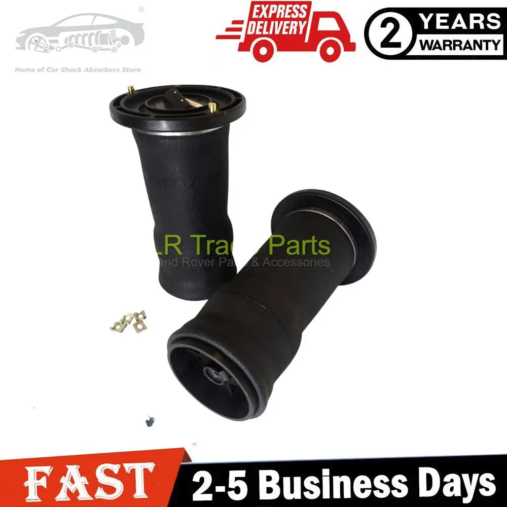 FITS DISCOVERY 2 NEW REAR AIR SUSPENSION SPRING BAGS X2 DUNLOP - RKB101200