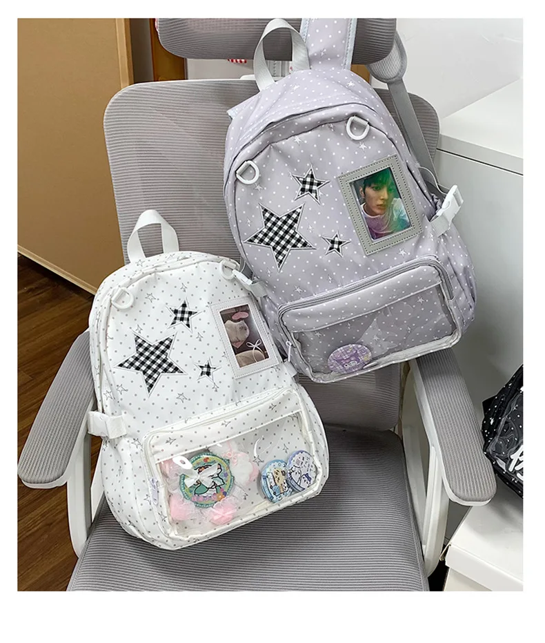 Kawaii Starry Harajuku Ita College Backpack - Limited Edition