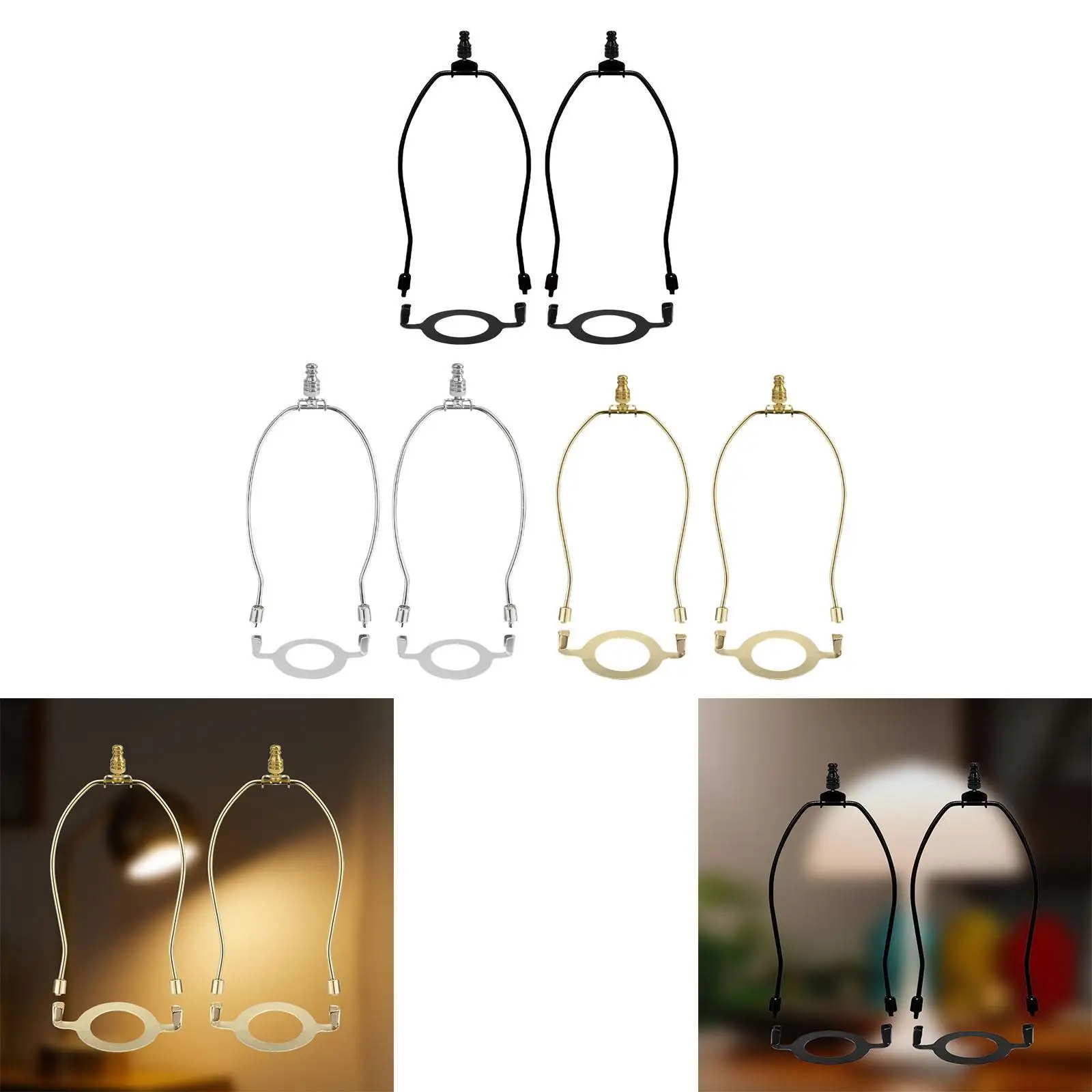 

2 шт., регулируемая основа для настольной/Напольной Лампы