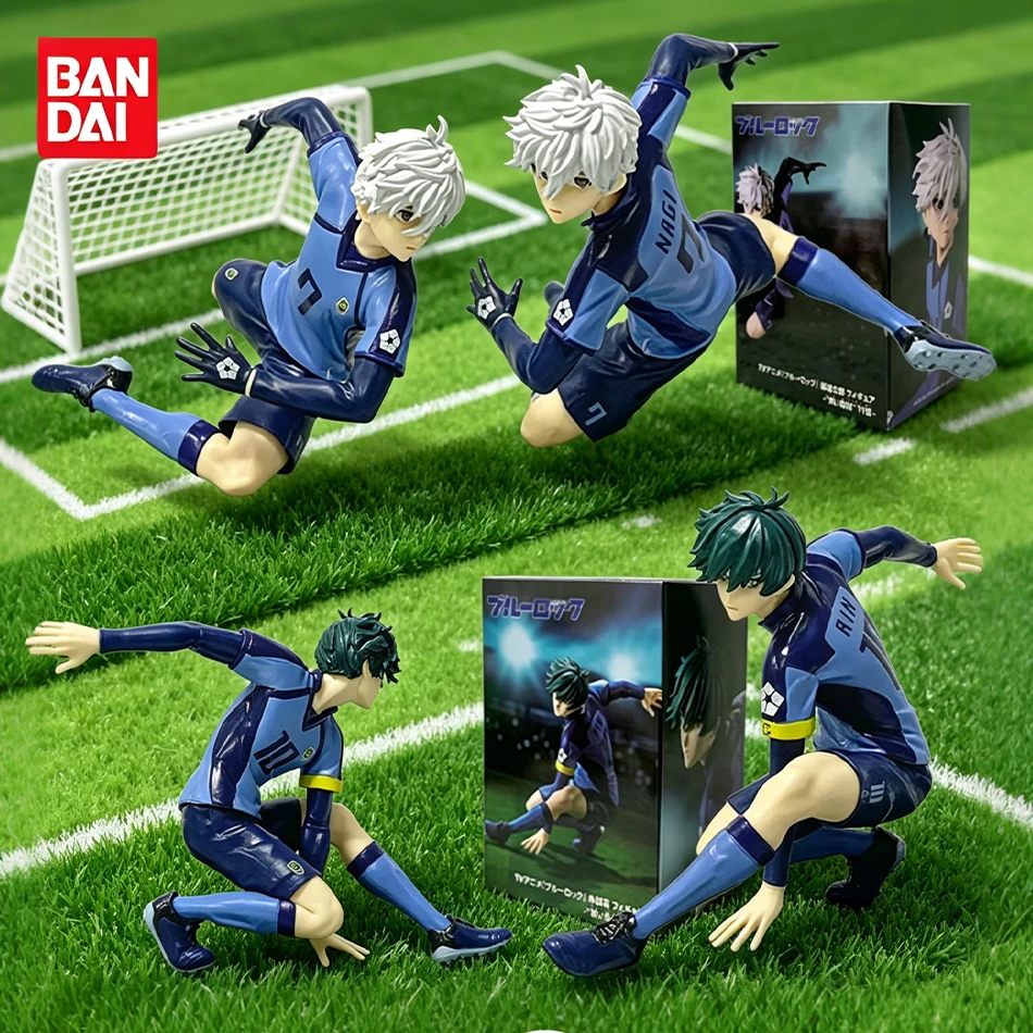 Figura de Anime de 13 cm, BLUE LOCK, Nagi Seishiro, Rin Itoshi, Figuras de Acción Coleccionables, Modelo de Figura, Muñeca, Adorno, Juguete para Niños, Regalo