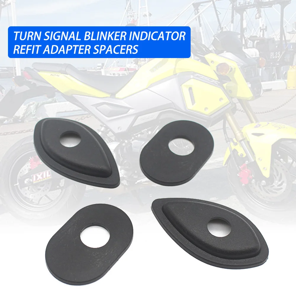 

Motorcycle Turn Signals Indicator Adapter Spacers For HONDA GROM MSX125 CBR250R CBR300R CB650F CBR650F NC700S X