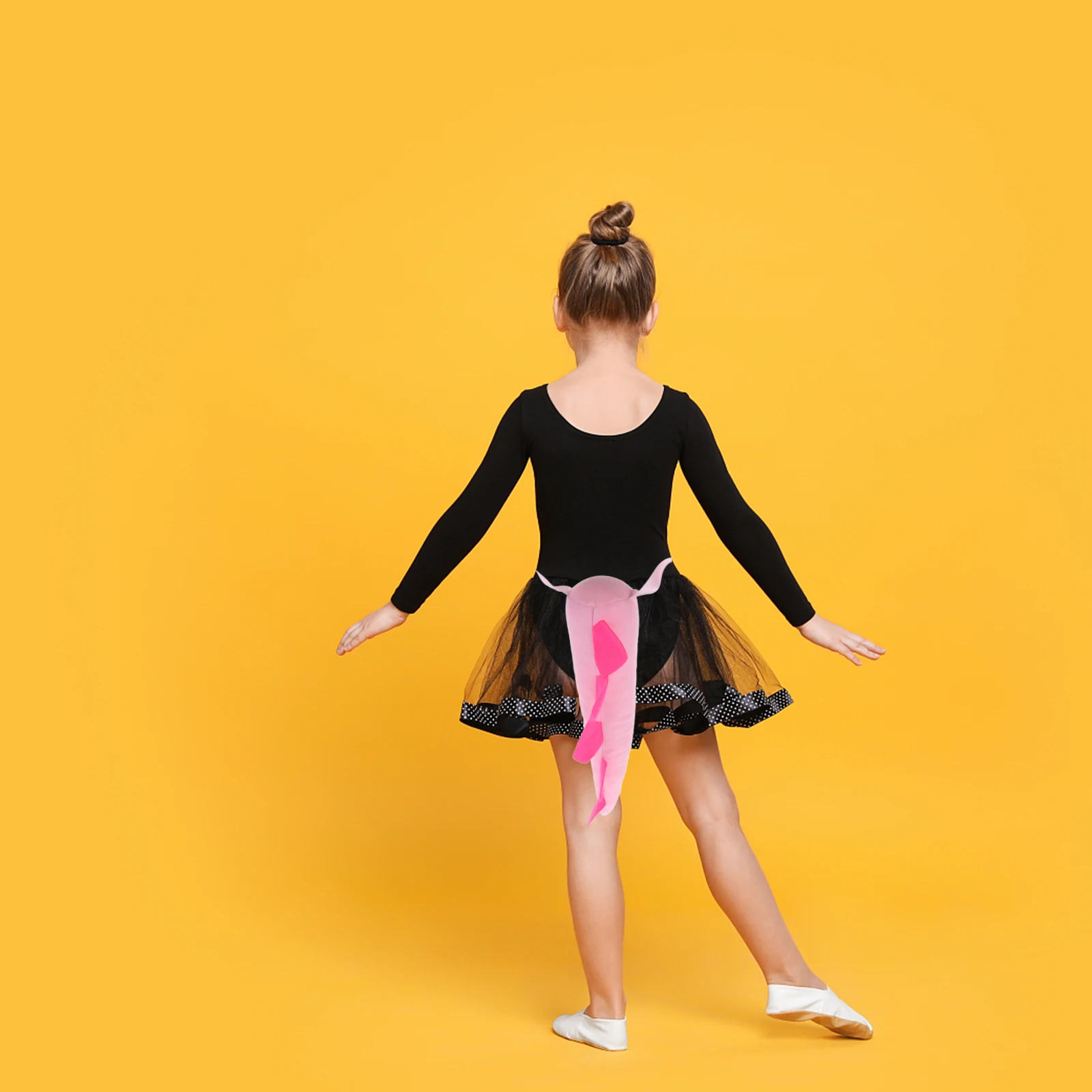 

Cute Dinosaur Tail Prop Fashionable Cartoon Style Lightweight Comfortable Fabric for Party Performance Photo Prop