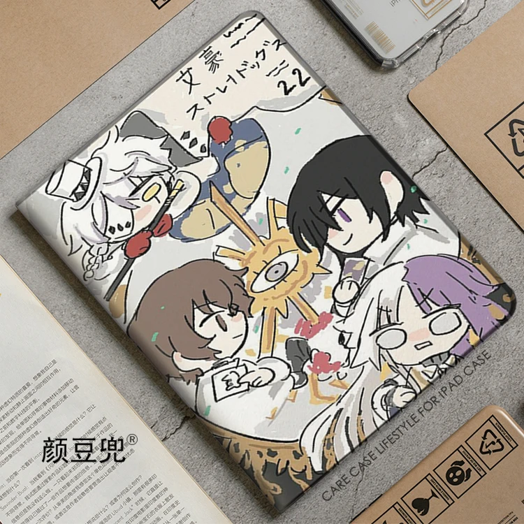 

Bungo Stray Dogs Anime Dazai Osamu For iPad Air 45 Mini 5 6 Case Luxury Silicone For Pro 12.9 11 For iPad 10th Protective Pro13