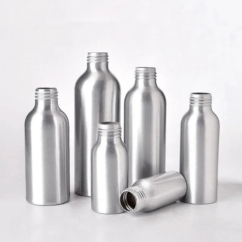 30ml/50ml/100ml/120ml/150ml/250ml Aluminum Empty Spray Bottle Mini Travel Refillable Perfume Cosmetic Container Sprayer Atomizer