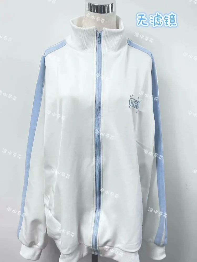 Original Sweatshirt Jacket Angel World Medical Department Water Color System Two-dimensional Cosplay Hoodie Coat Y2k Shorts Sets