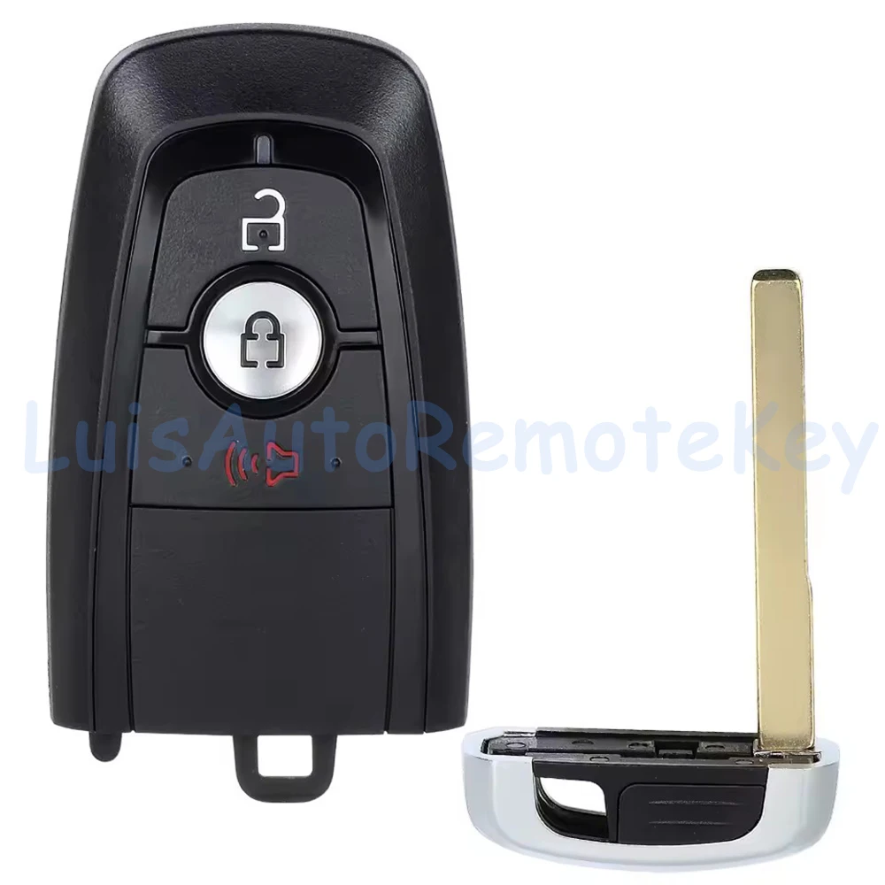 3Buttons Smart Remote Key Fob 315MHz ID49 Chip for Ford Bronco Edge Ecosport Explorer F150 F250 F350 Fusion Ranger M3N-A2C931423 4