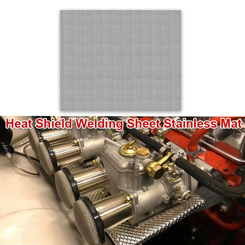 Car Turbo Manifold Exhausts Pipe Protection Firewal Floor Pan Fuel Tank Motorcycle Engine Fire-Proof Heat Shield Aluminum Plate