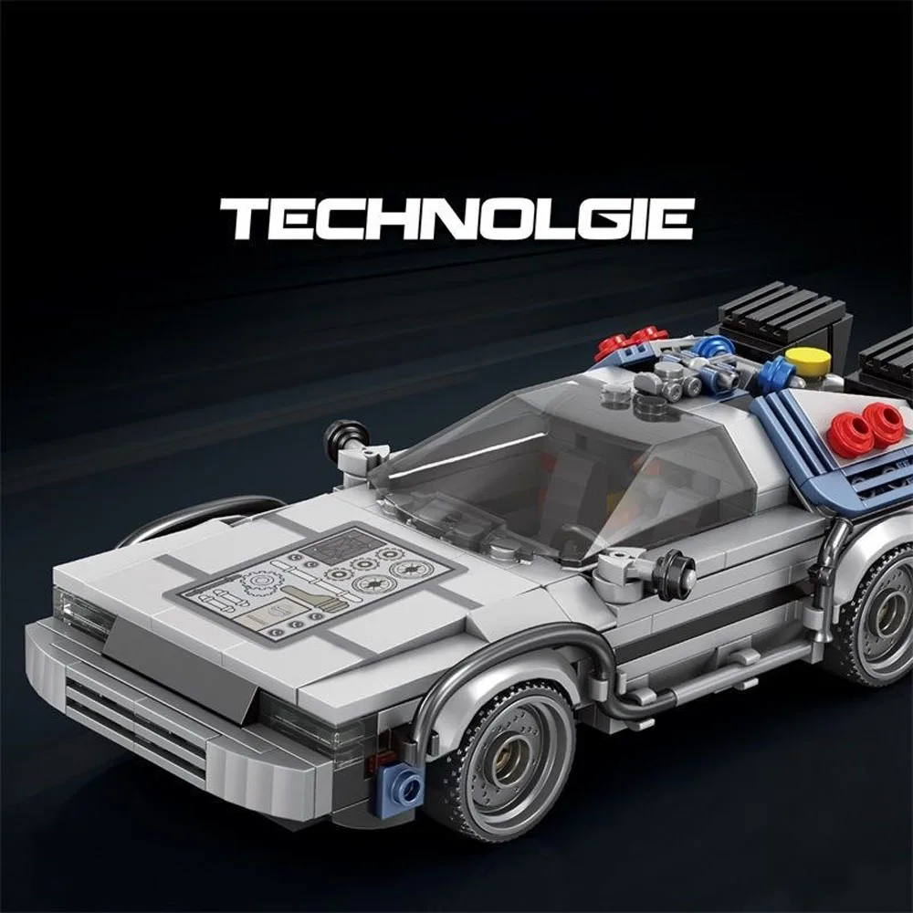 

1:24 Classic Movie Racing Car Building Blocks MOC Model Sport Cars Toys Future Bricks Vehicle Festival Gifts for Boys Kids