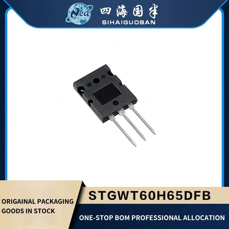 1PCS Original Chip STGWT60H65DFB  TO247  Field-effect Transistor