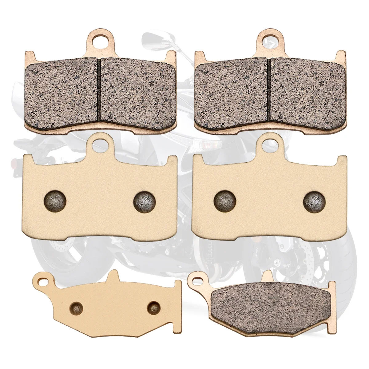 Motorcycle Accessories Front Rear Metal Copper based sintering Brake Pads For Suzuki GSX1300BK GSX1300 BK1300 B-King 2008-2012