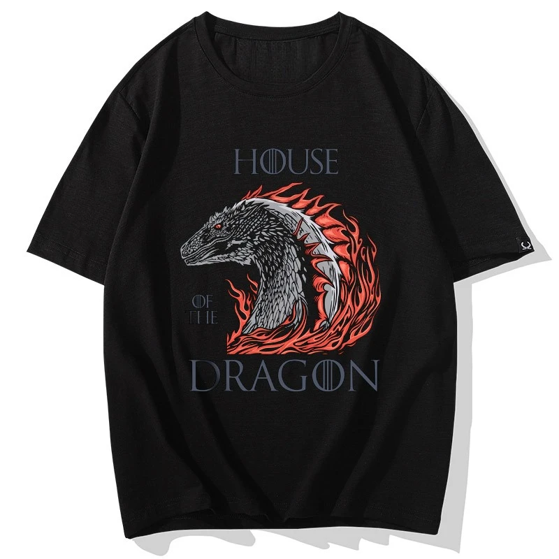2026 new T-shirt men's movie clothes American TV series related items short sleeve shirt
