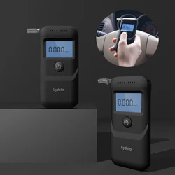 Lydsto Alcohol Tester Handheld Digital Breathalyzer LCD Display Portable Mini Blowing Alcohol Detector Drunk Driving Test