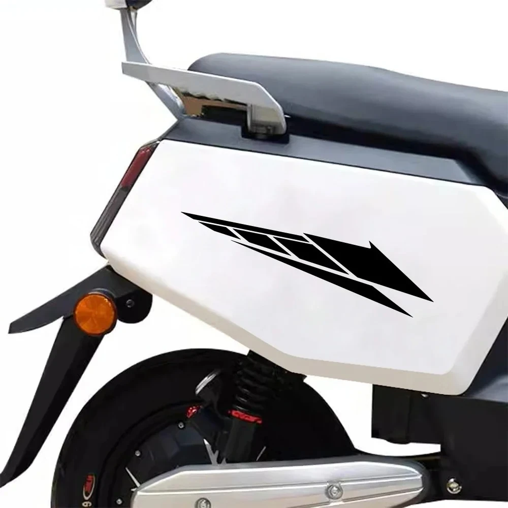 Fashion Motorcycle Tail Box Sticker Waterproof Motorcycle Decoration Vinyl Decal Accessories For Yamaha Vespa Suzuki Honda Ktm
