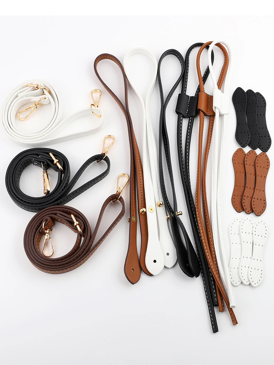 1Set Drawstring Shoulder Bag Strap DIY Handmade Handbag Handles Replacement Backpack Beam Pocket Bucket Bags Rope Accessories