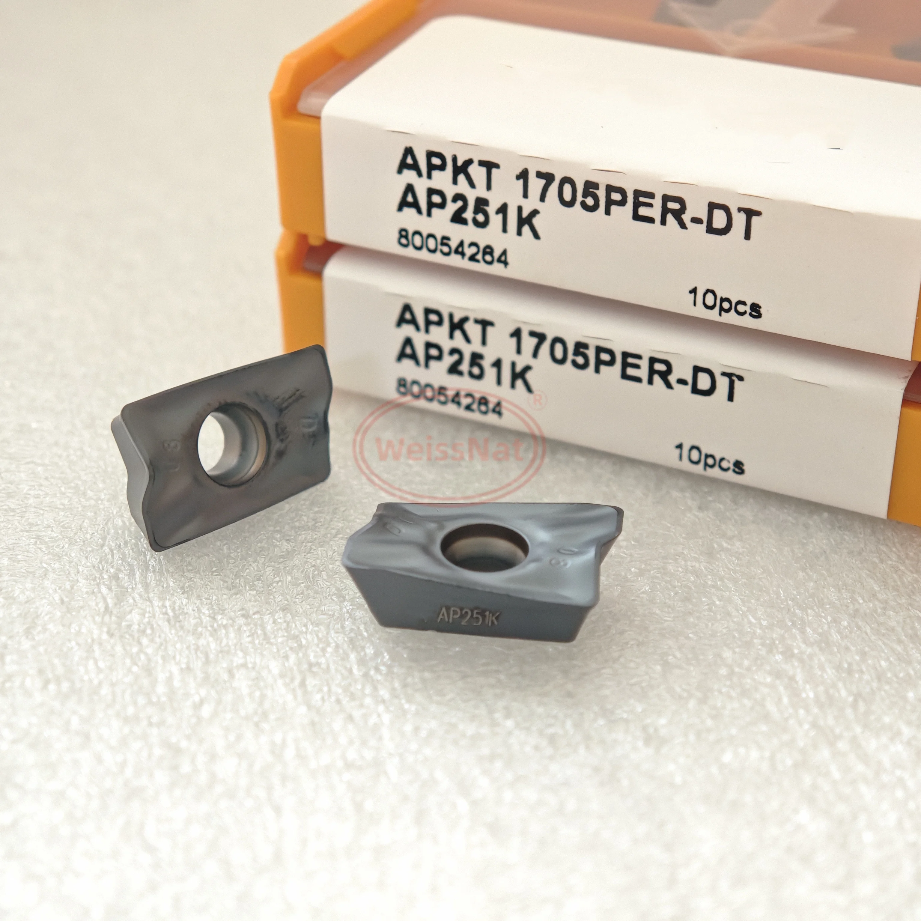 

APKT170516R-DT APKT1705PER -DT AP251K Carbide Inserts APKT Milling Insert