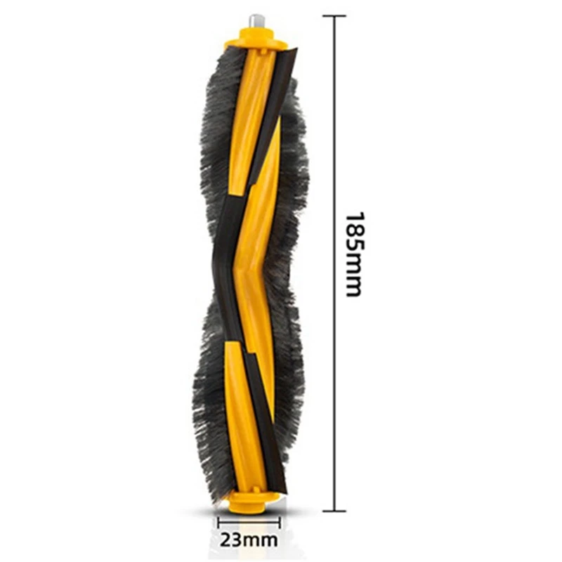 قطع غيار فرشاة مكنسة كهربائية ، بكرة مكنسة تنظيف الغبار ، فرشاة رئيسية لـ Ecovacs Deebot DN33 DN55 ، 2