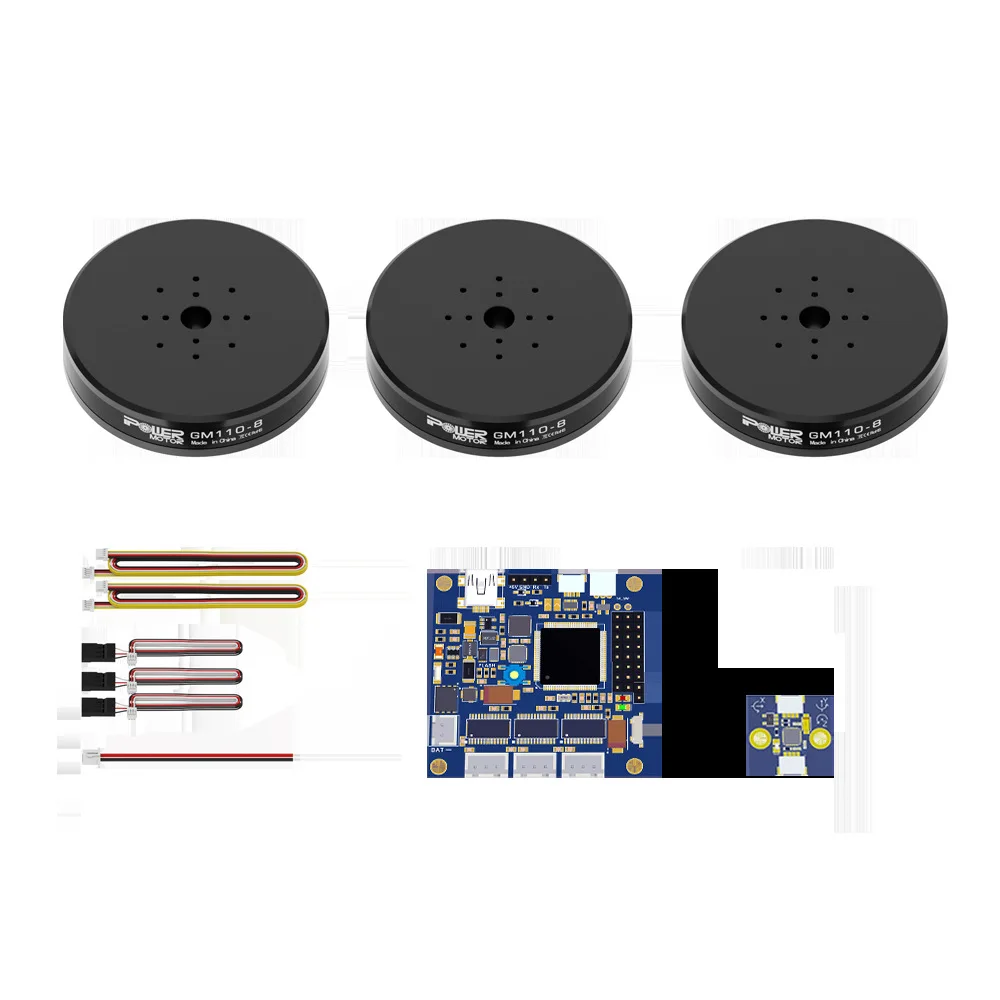 

Iflight Ipower AlexMos 32-битный расширенный BGC с бесщеточным карданным двигателем GM110-8 150T Комбинированный набор системы для 5D2/5D3