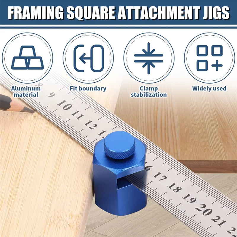 

ABKU-Tall Stair Gauges For Framing Knob Tool With Holder And Hook Accurate Stair Gauges B