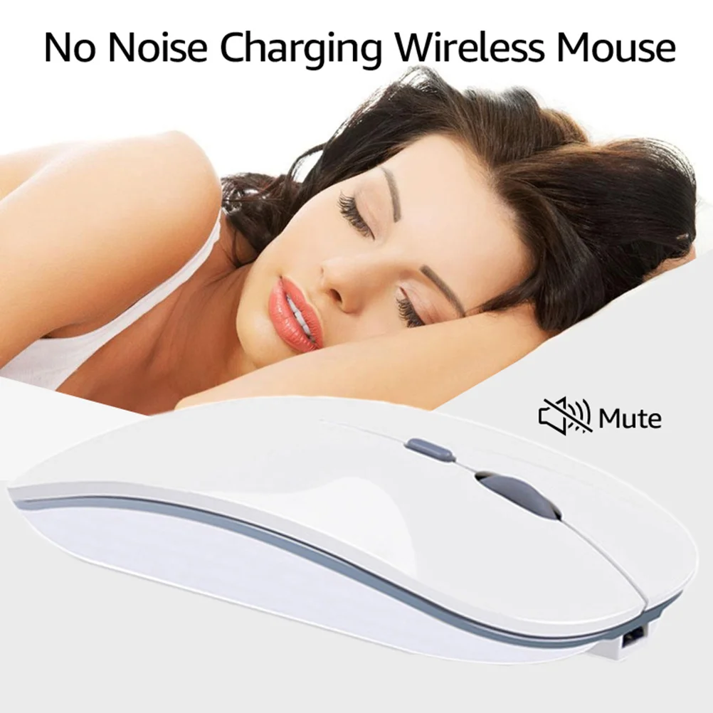 

2.4ghz Wireless Optical Mouse Mini Portable Ultrathin USB Receiver Adjustable Dpi Ergonomic Grip for Laptop Pc Work