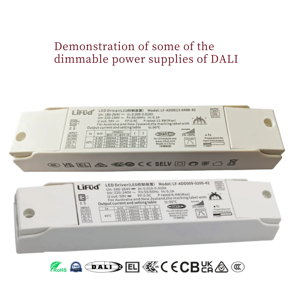 DALI-Focos COB de bisel estrecho regulable, 7W, 9W, 12W, 15W, 18W, 24W, luz descendente LED empotrada, lámpara de techo para el hogar y negocios, AC220V