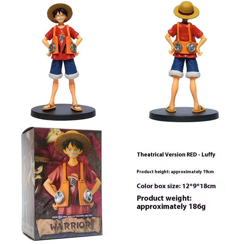 One PieceยืนPose Luffyอะนิเมะ-ตกแต่งรถสะสมรูปปั้นของขวัญสําหรับแฟนๆเดสก์ท็อปเครื่องประดับตกแต่งของเล่น