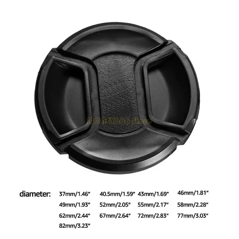 F62C Snap-One Front Lins Cover Center Pinch Lens Dust Cover с анти-Lost Bess для, Pentax DSLR