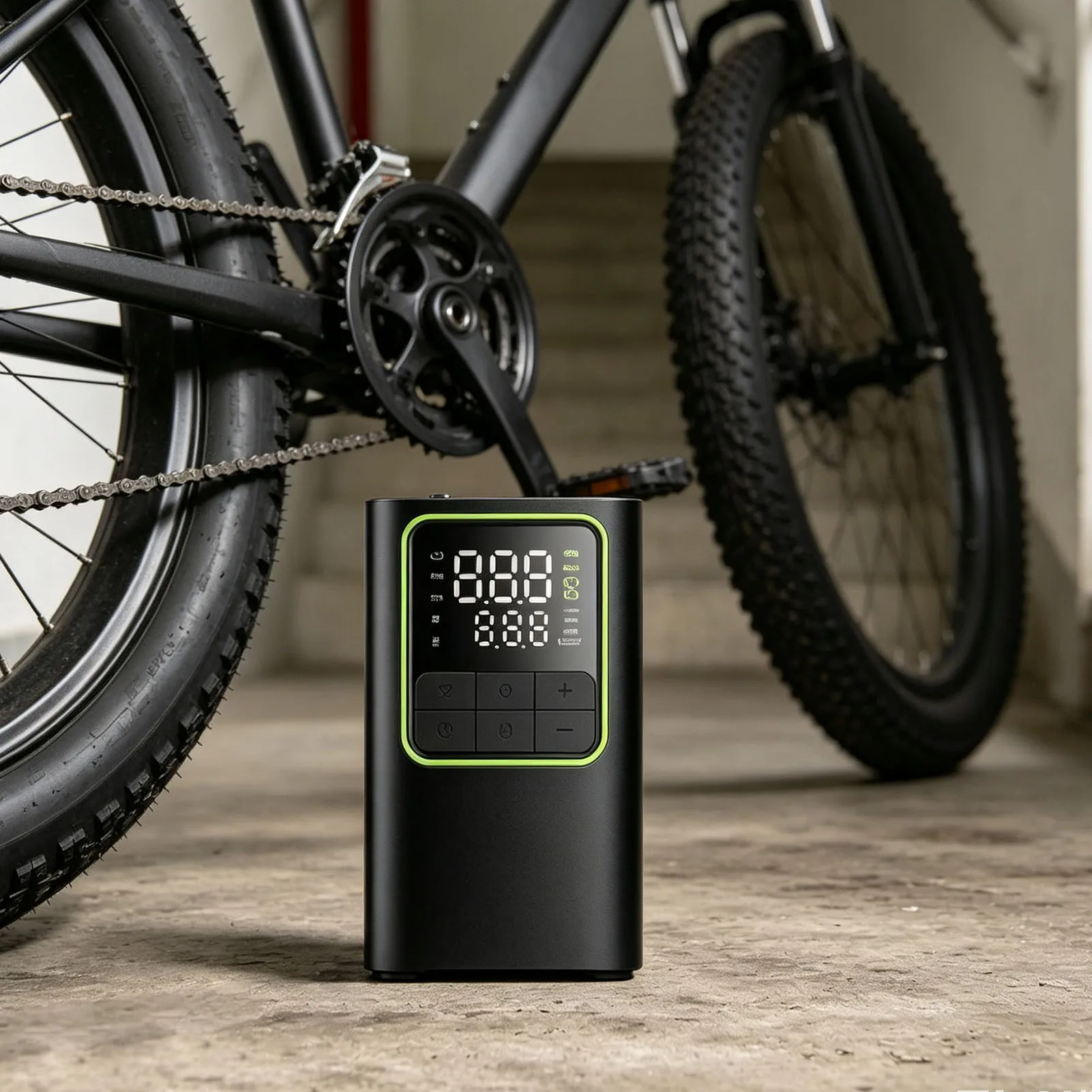 Portable Tire Inflator Pump 150PSI with Digital Pressure Gauge 6000mAh High Capacity Fast Inflation Air Pump for Car Motorcycle