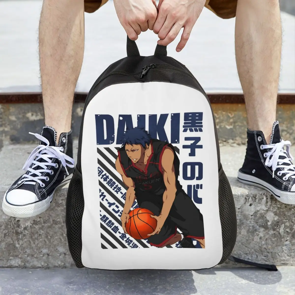 

Harajuku Basketball Kuroko No Basket Basuke Kaijo Backpack Hot Sale Daypack Kids BookBag School Bag Shoulder Bags for Men Women