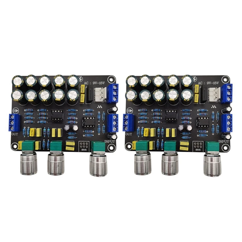 

Smart-2X Dual NE5532 плата предусилителя тона аудио высокие басы регулировка эквалайзер предусилитель контроль тона предусилитель