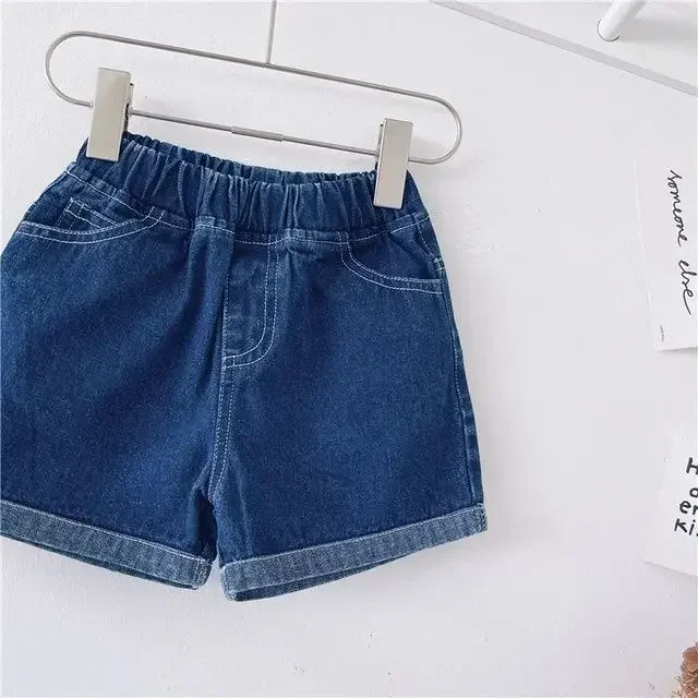 

2024 Summer Girls Casual Jeans Denim Shorts