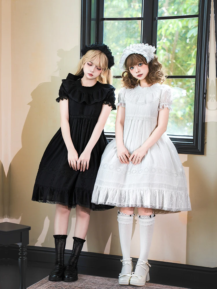 

Annie's Dream With Puji Original Design Op Dress Set Japanese Sweet Girl Lolita Princess Tea Party Dress