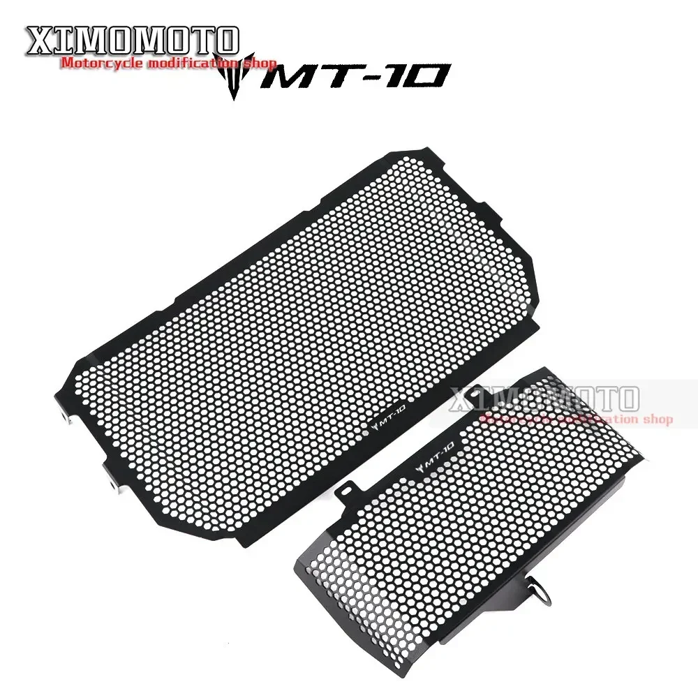جديد 2024 لياماها MT-10 MT10 MT-10 sp FZ-10 2016-2022-2024 دراجة نارية المبرد الحرس غطاء الشواية النفط برودة الحرس حماية