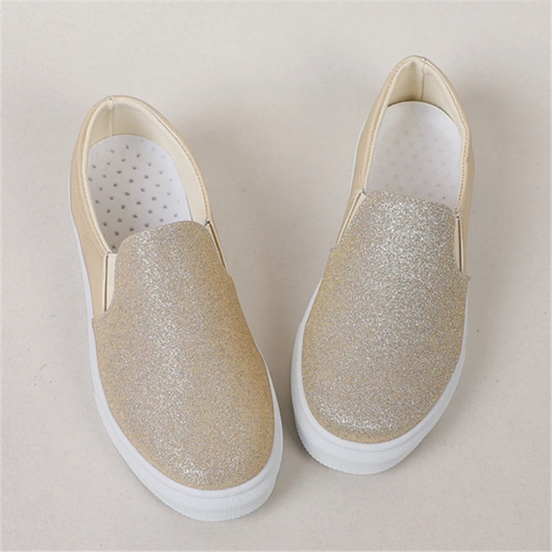 Women\'s Slip-On Shoes Sneakers Flat Running Pink Casual Luxury Vulcanized Girls Comfortable Fashion Trend New Rock