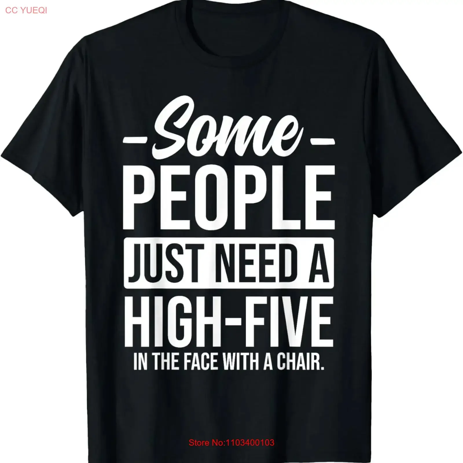 Некоторые люди, которые всего нужны высокие пять в футболке со стулом, винтажная стильная дышащая футболка для повседневной носки