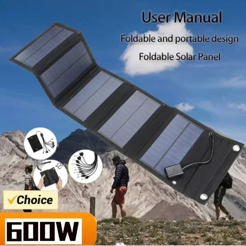 Hot Selling USB Waterproof Outdoor  5V Solar Panel Power Bank Suitable for Travel and Camping Solar Phone Charging System