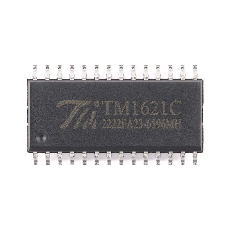 5Pcs original genuine TM1621C TM1628A/E TM1638 TM1640 TM2313 TM2314 new LED display driver IC chip SOIC-28