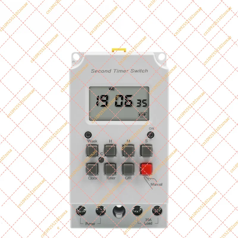 for ManHua MT316S Digital Time Switch 25A 30A 110V 220V Daily Weekly Programmable Timer Controller