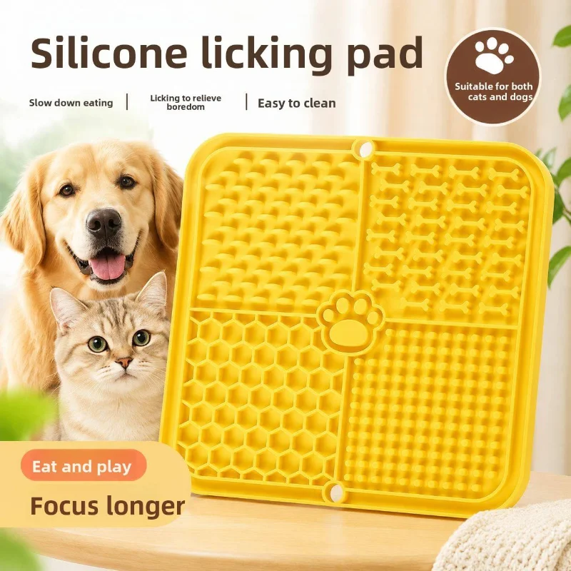 Silicone Suction Bowl - Langzame voedermat van voedselveilige siliconen, met