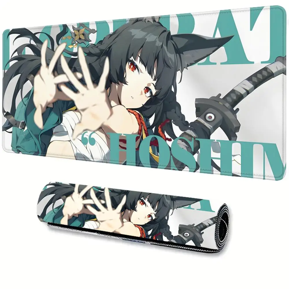 

Large Mousepad 900x400 Hoshimi Miyabi Zenless Zone Zero Mouse Pad Keyboard Extended Carpet Gaming Accessories Anime Desk Mat Rug