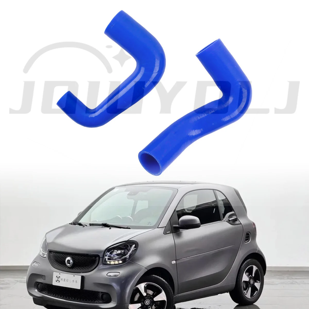 

For Smart Fortwo 450 & Roadster 452 600cc 700cc Turbo 2004-2007 Intercooler Pipe Air Intake Hose Kit Silicone Tube
