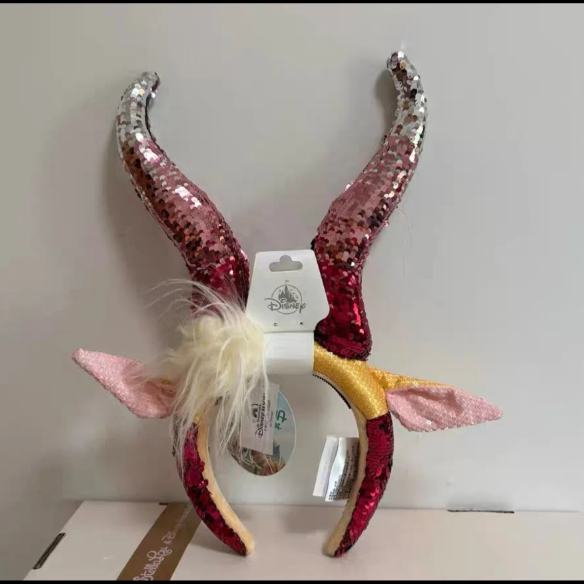 Shanghai Disneyland Zootopia Gazelle Headband Cosplay Headpiece Anime-Inspired Hair Accessory Souvenir Gift view 3